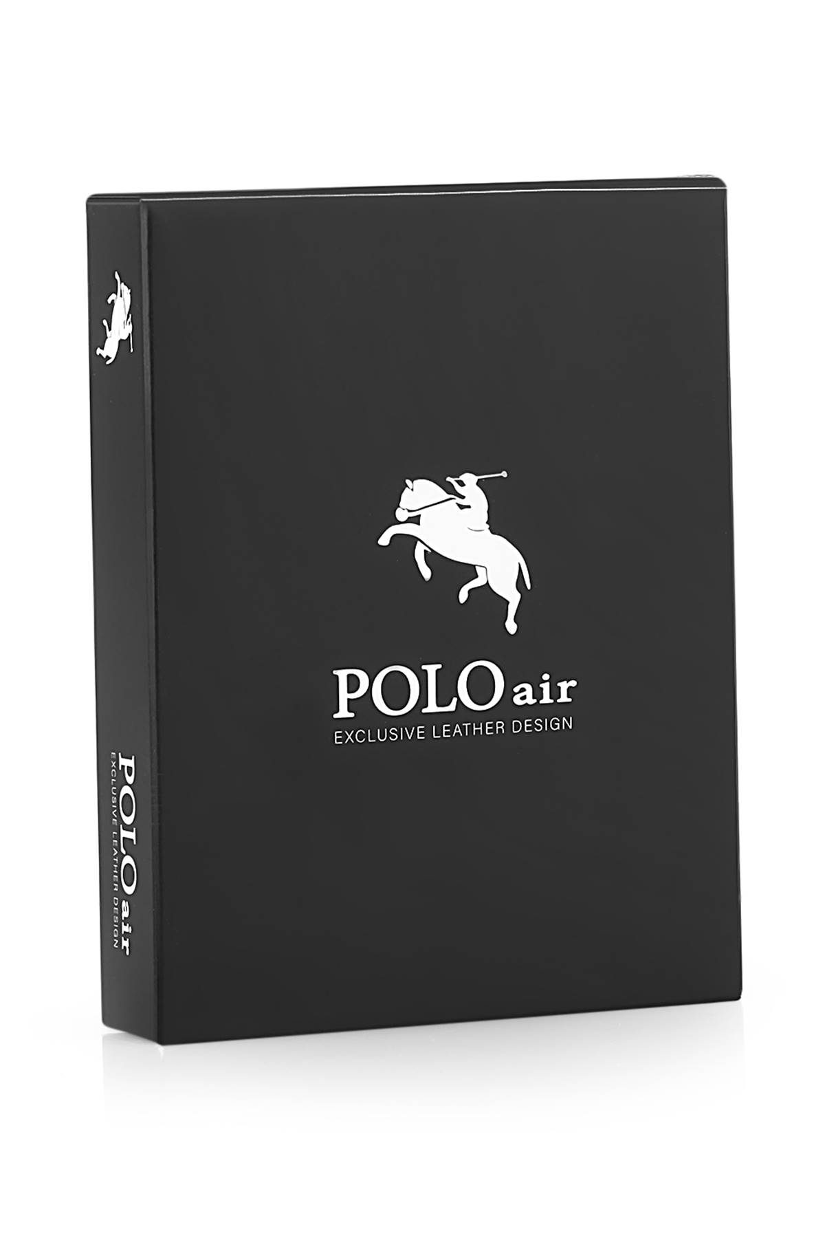 Polo Air Kutulu Erkek Cüzdan Gri Renk Çizgili Model Kapıda Ödeme SETE-3015-CDN-G