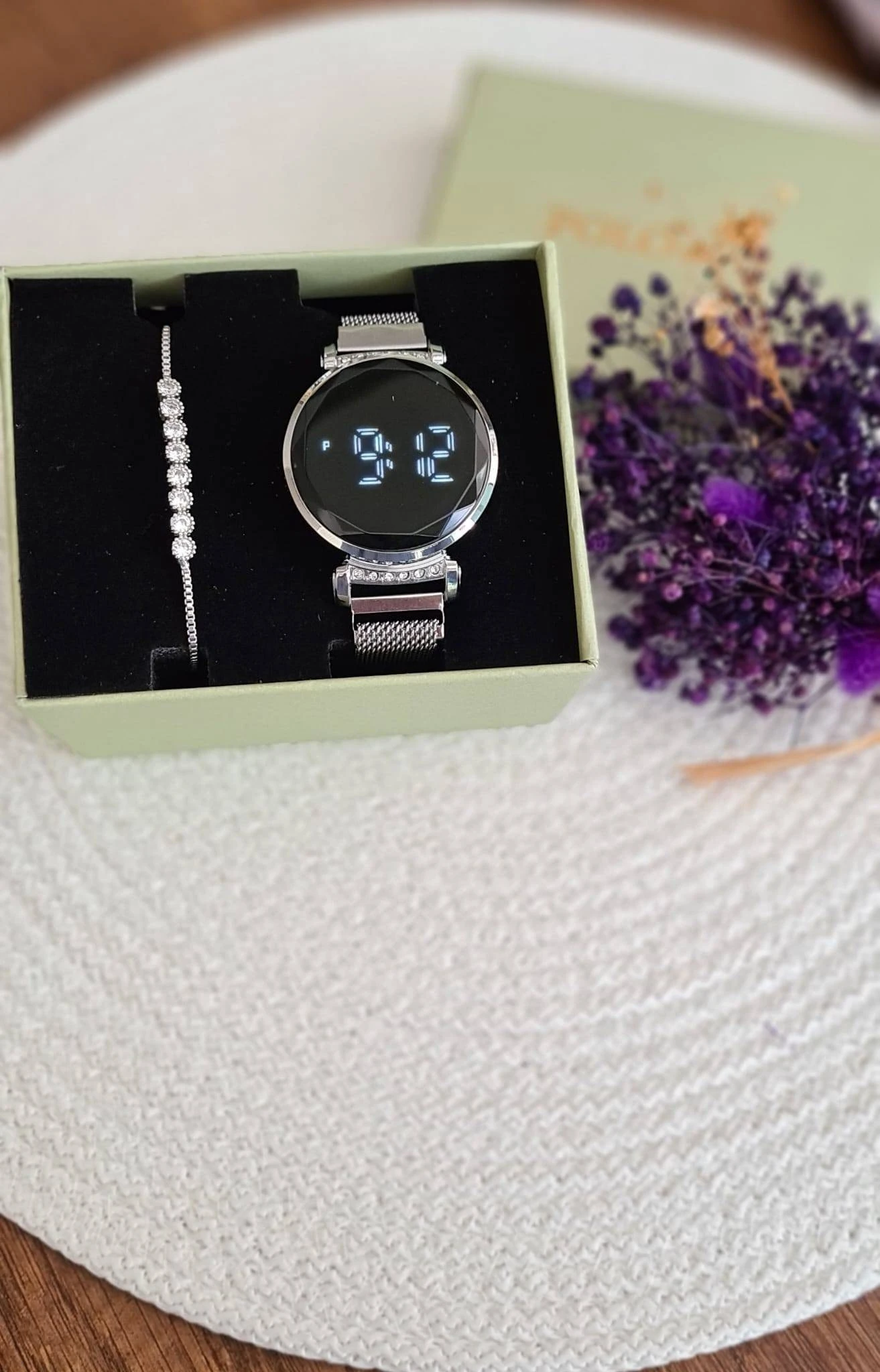 Polo Air Hediye Paketli Kişiye Özel Kapıda Ödeme   Kadın Kol Saati    Bileklik      PL-1403B2