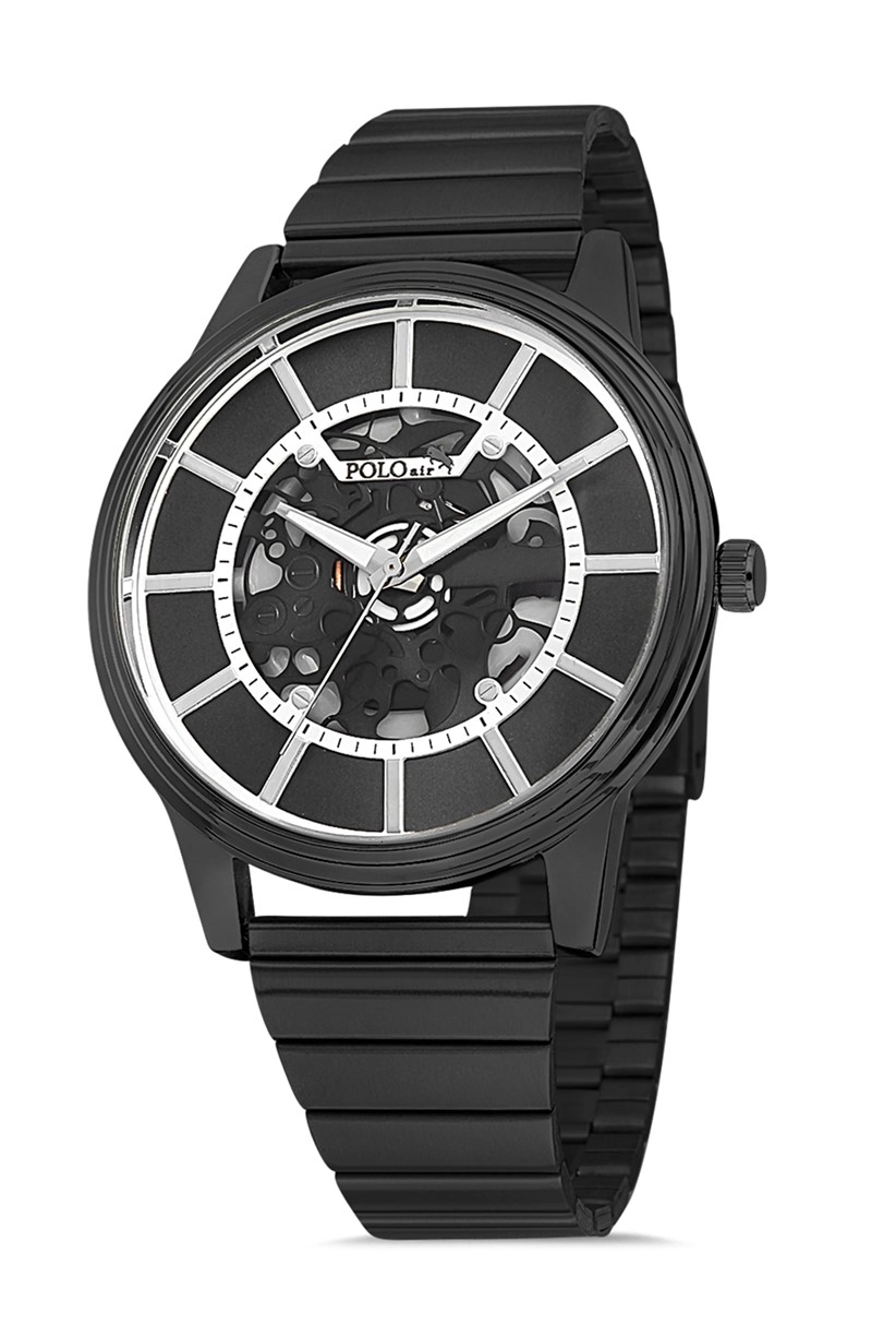 Polo Air İskelet Kadran Erkek Kol Saati Siyah Renk PL-0703E1