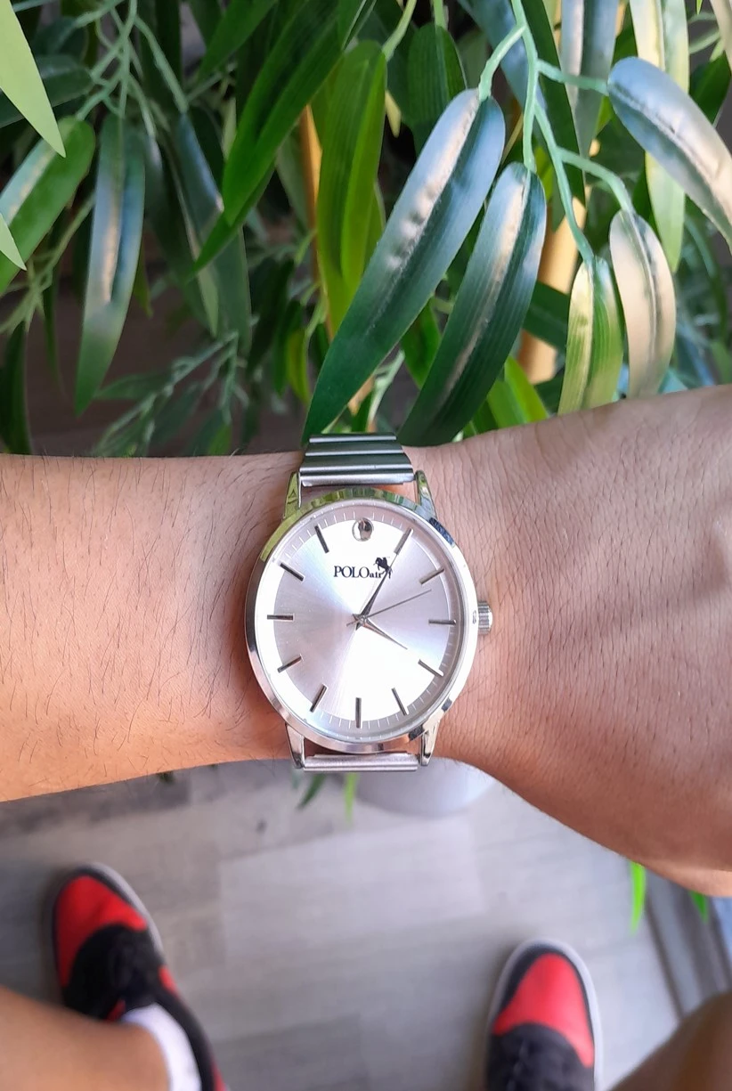 Polo Air Klasik Erkek Kol Saati Gümüş Renk PL-0732E3x