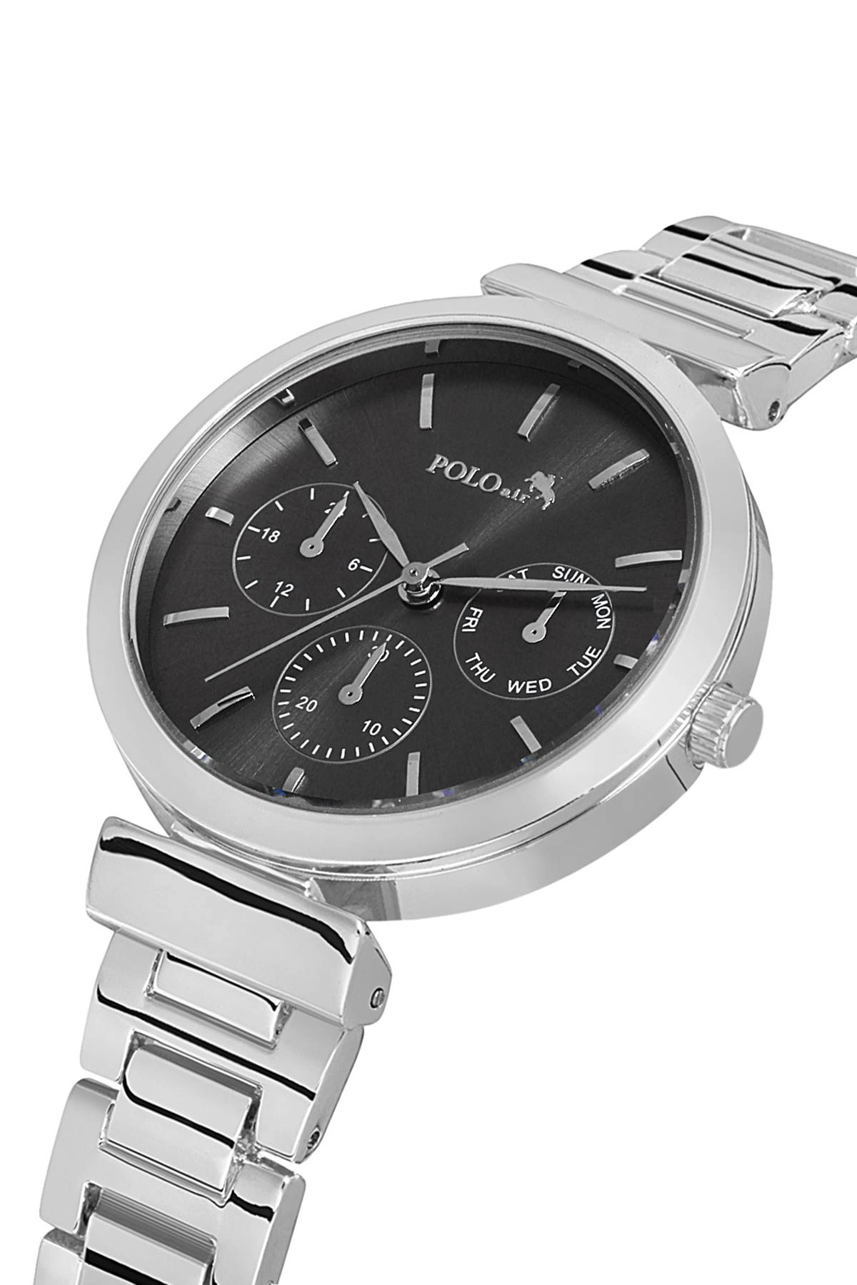 Polo Air Kadın Kol Gümüş Renk Hediye Paketinde Kutulu PL-1421B4x