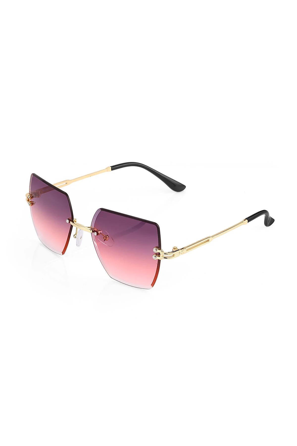 Polo Air Kadın Güneş Gözlüğü Pembe - Mor Renk Kristal Model PLG-2061C3