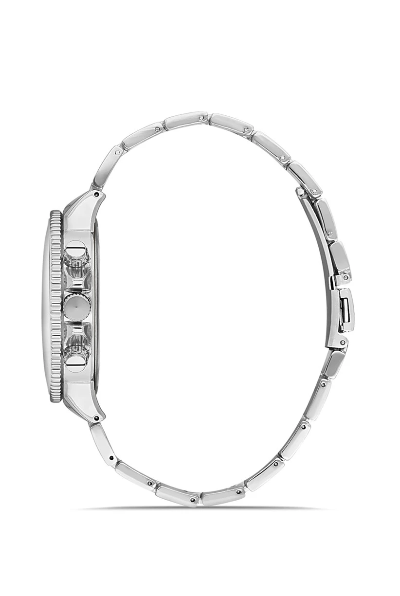 Polo Air Romen Rakamlı Erkek Kol Saati Gümüş Renk PL-0699E4x