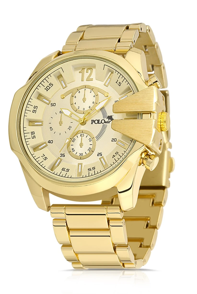 Polo Air Spor Erkek Kol Saati Kemer Cüzdan Kartlık Set Özel Kutusunda PL-0719E6