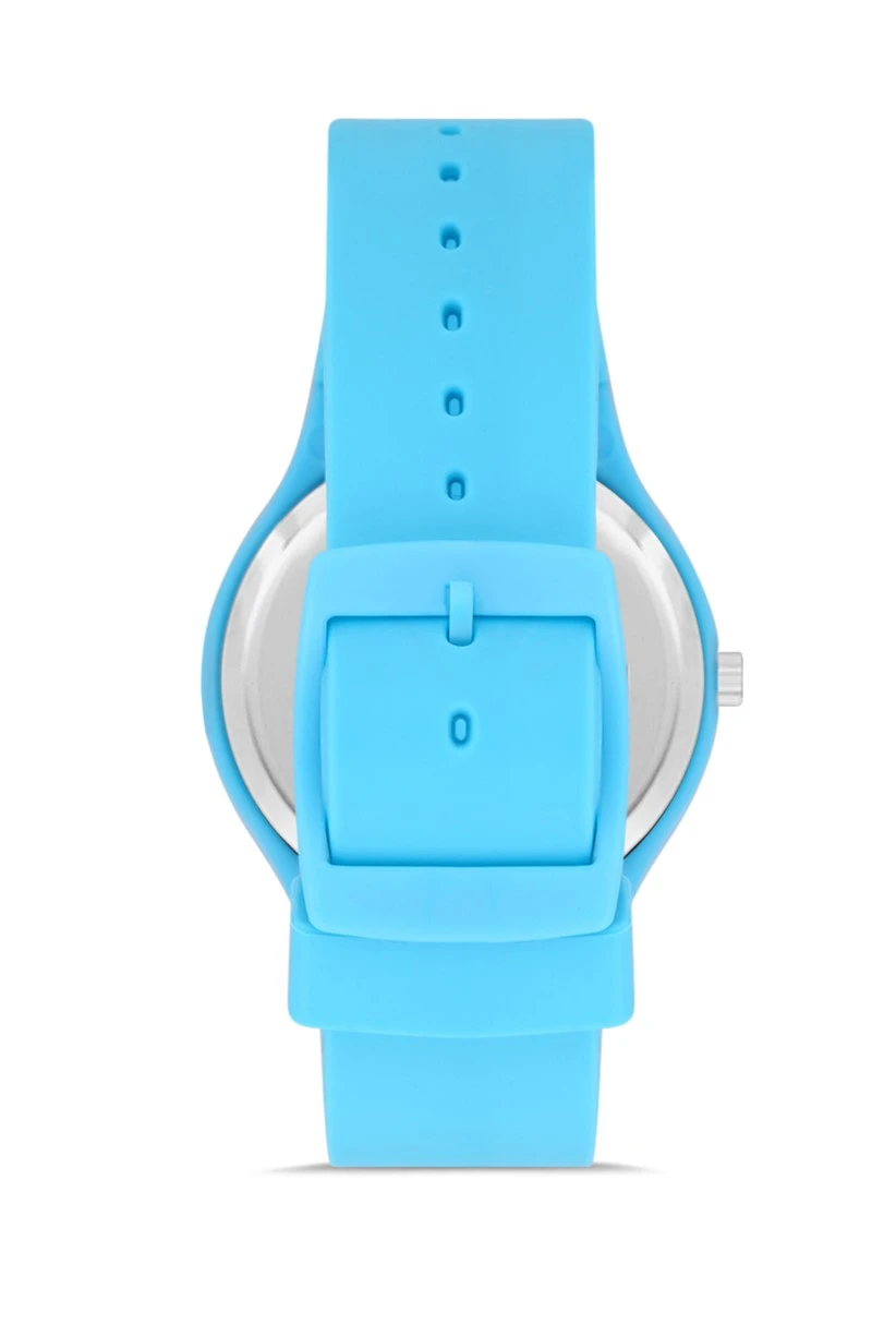 Polo Air Unisex Silikon Kordon Gün Ay Takvimli Kol Saati Mavi Renk PL-1462B11