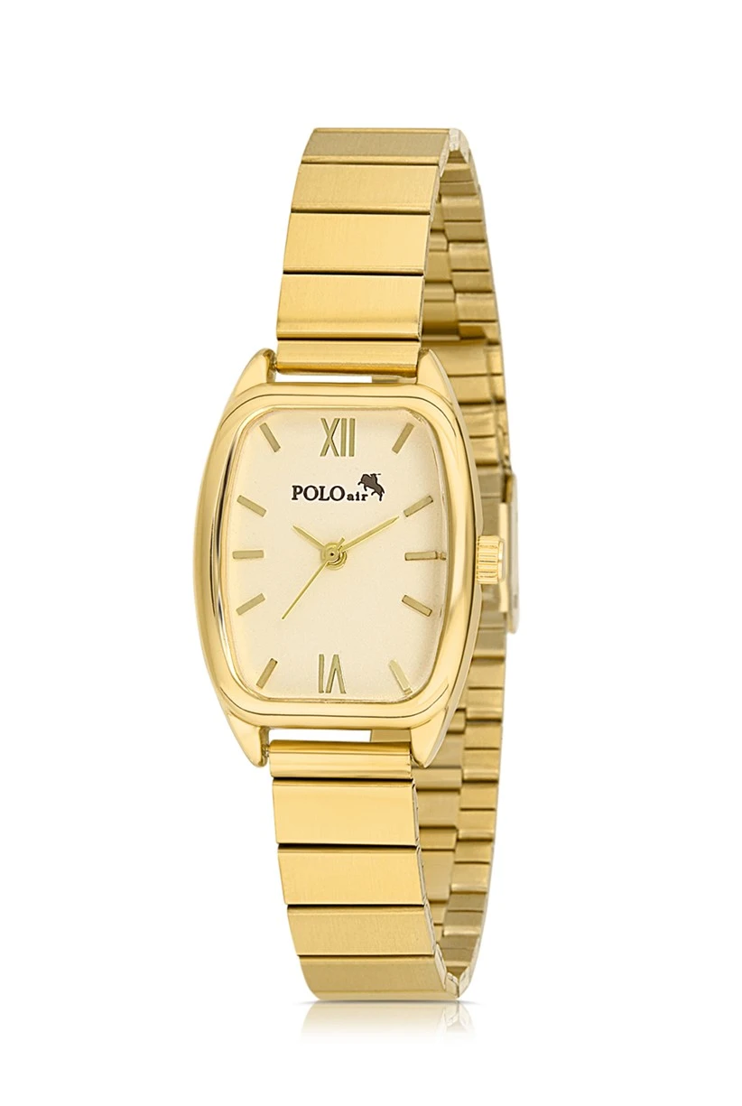 Polo Air Vintage Kadın Kol Saati Altın Renk PL-1445B1x