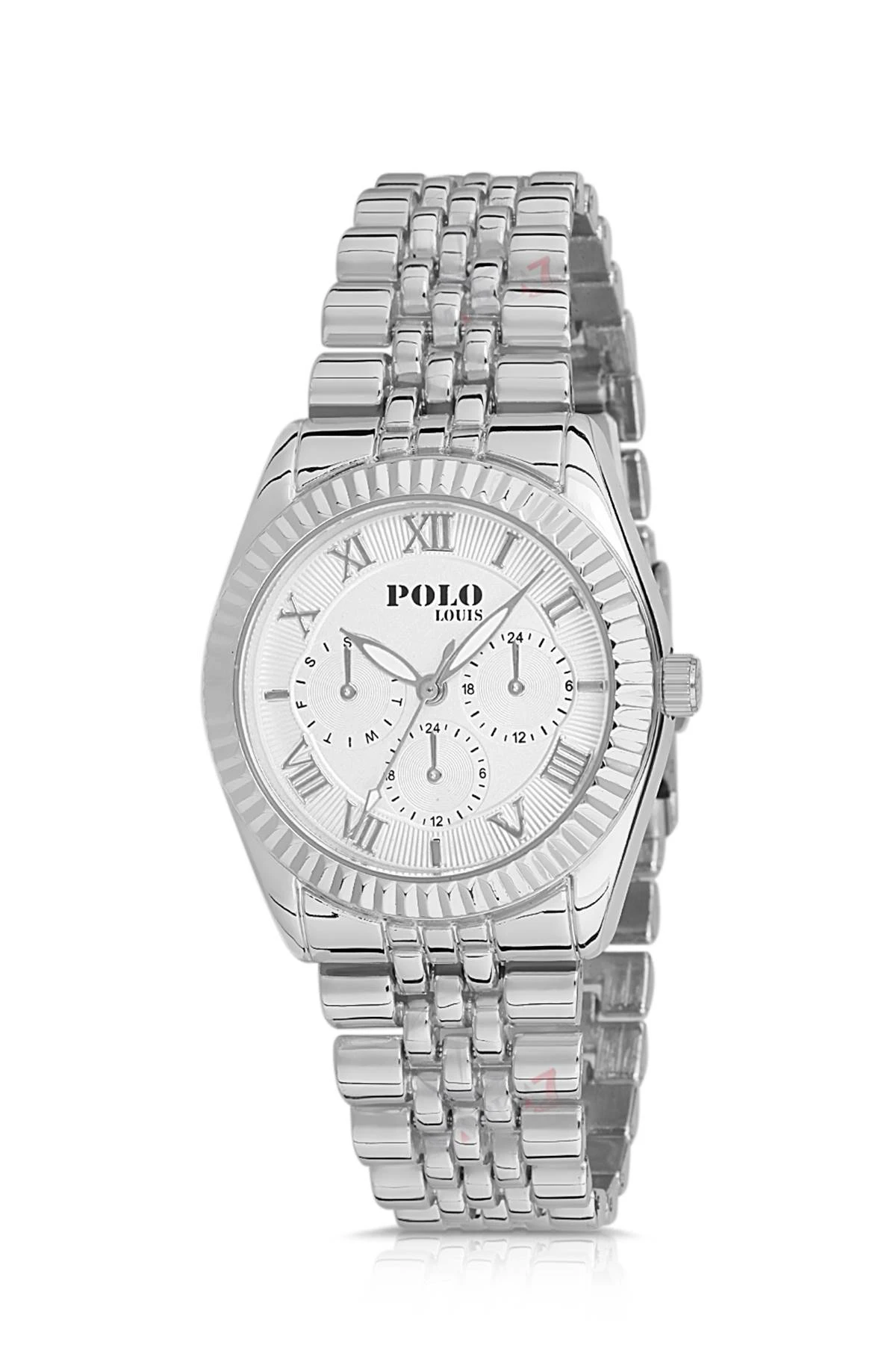 Polo Louis Kadın Kol Saati Gümüş Renk Beyaz Kadran PL-1395B2x