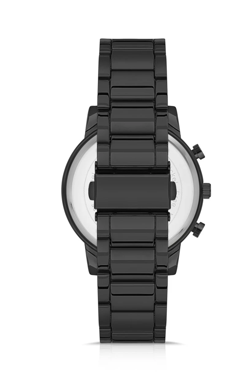 Polo Louis Metal Kordon Spor Erkek Kol Saati Siyah Renk PL-0721E1x