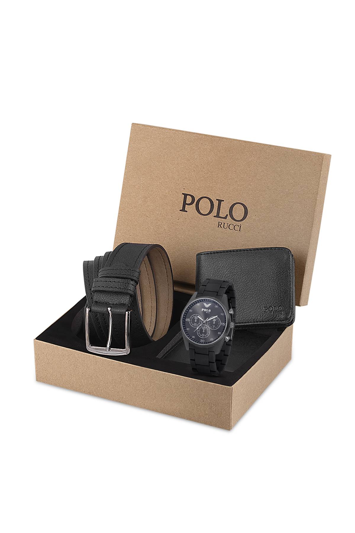 Polo Rucci Erkek Hediye Paketli Kişiye Özel Kol Saati Kapıda Ödeme      PL-0686E1