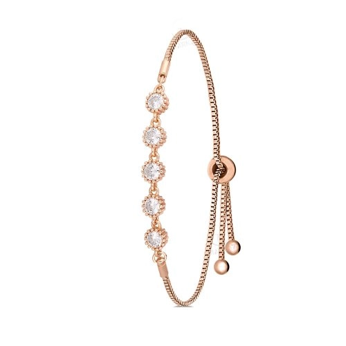 Şık Kadın Bilekliği - Ayarlanabilir Asansörlü BLK-M7036B