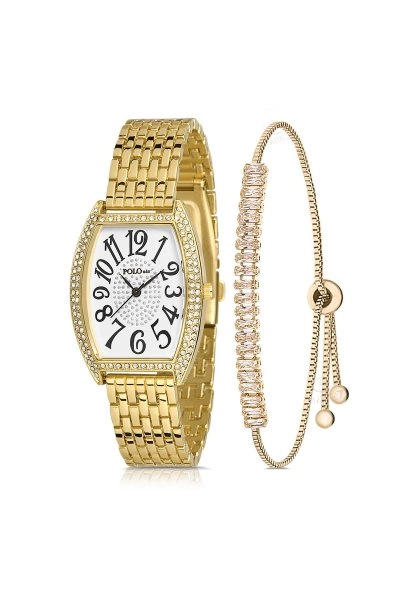 Polo Air Kapıda Ödeme Kişiye Özel Hediye Paketli Kadın Kol Saati    Bileklik      PL-1425B1