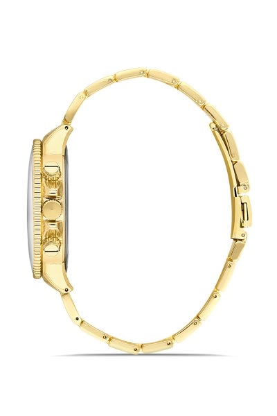 Polo Air Romen Rakamlı Erkek Kol Saati Altın Renk PL-0699E5x