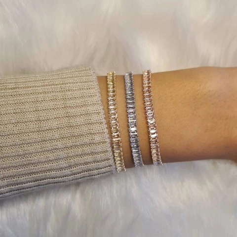 Polo Air Kapıda Ödeme Kişiye Özel Hediye Paketli Kadın    Bileklik        BLK-M7029-GBS