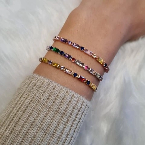 Polo Air Hediye Paketli Kapıda Ödeme Kişiye Özel Kadın     Bileklik    BLK-M7031-GBS