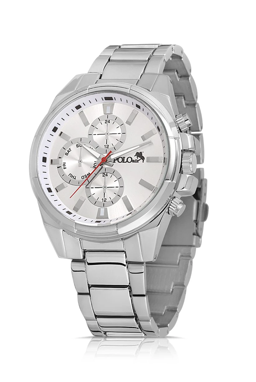 Cüzdan Kartlık Kemer Parfüm Saat Seti Gri Renk PL-0780E4 PL-0780E4
