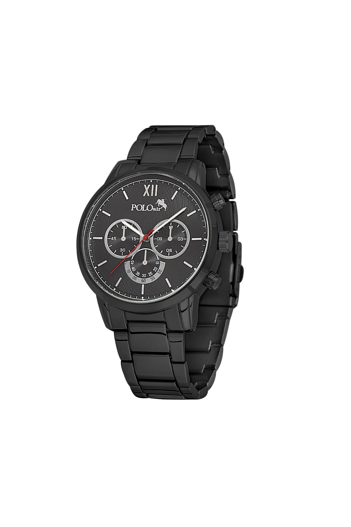 Cüzdan Kartlık Kemer Parfüm Saat Seti Siyah Set PL-0788E1 PL-0788E1
