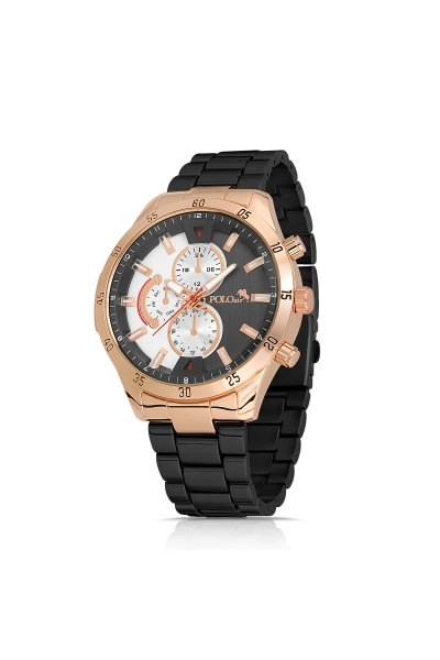 Erkek Kol Saati Siyah-Bakır Renk PL-0790E6x
