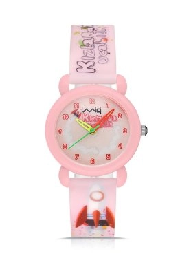 Roket Figürlü Renkli Kız Çocuk Kol Saati CK-0021C CK-0021C4