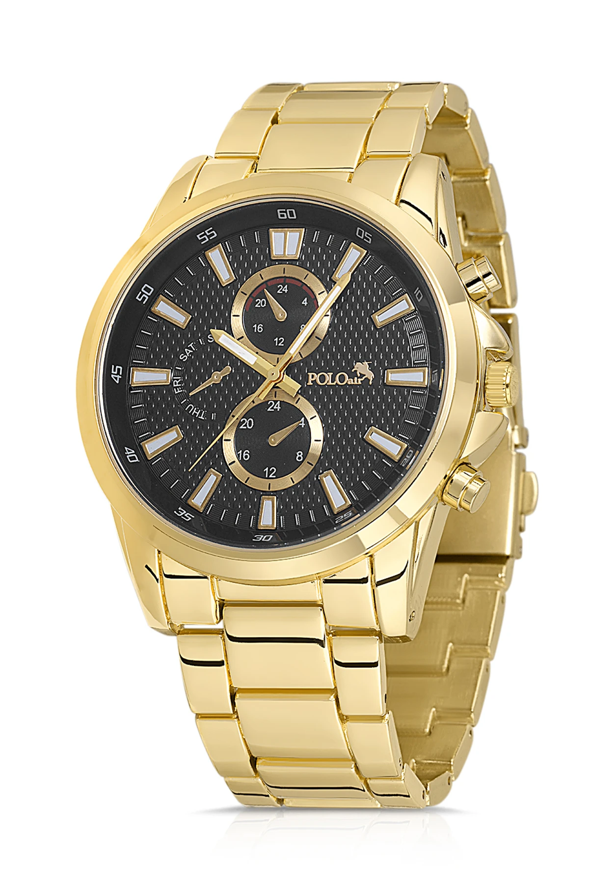 Polo Air Spor Erkek Kol Saati Sarı Renk PL-0831E3x