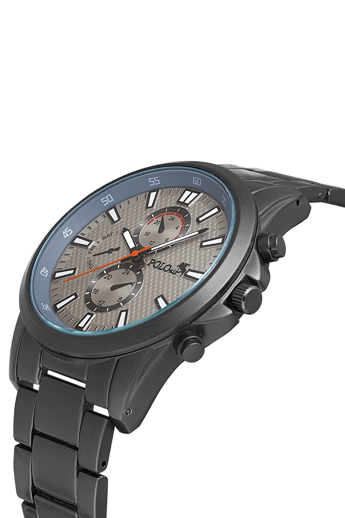 Polo Air Spor Erkek Kol Saati Siyah-İçi Gri Renk PL-0831E8x