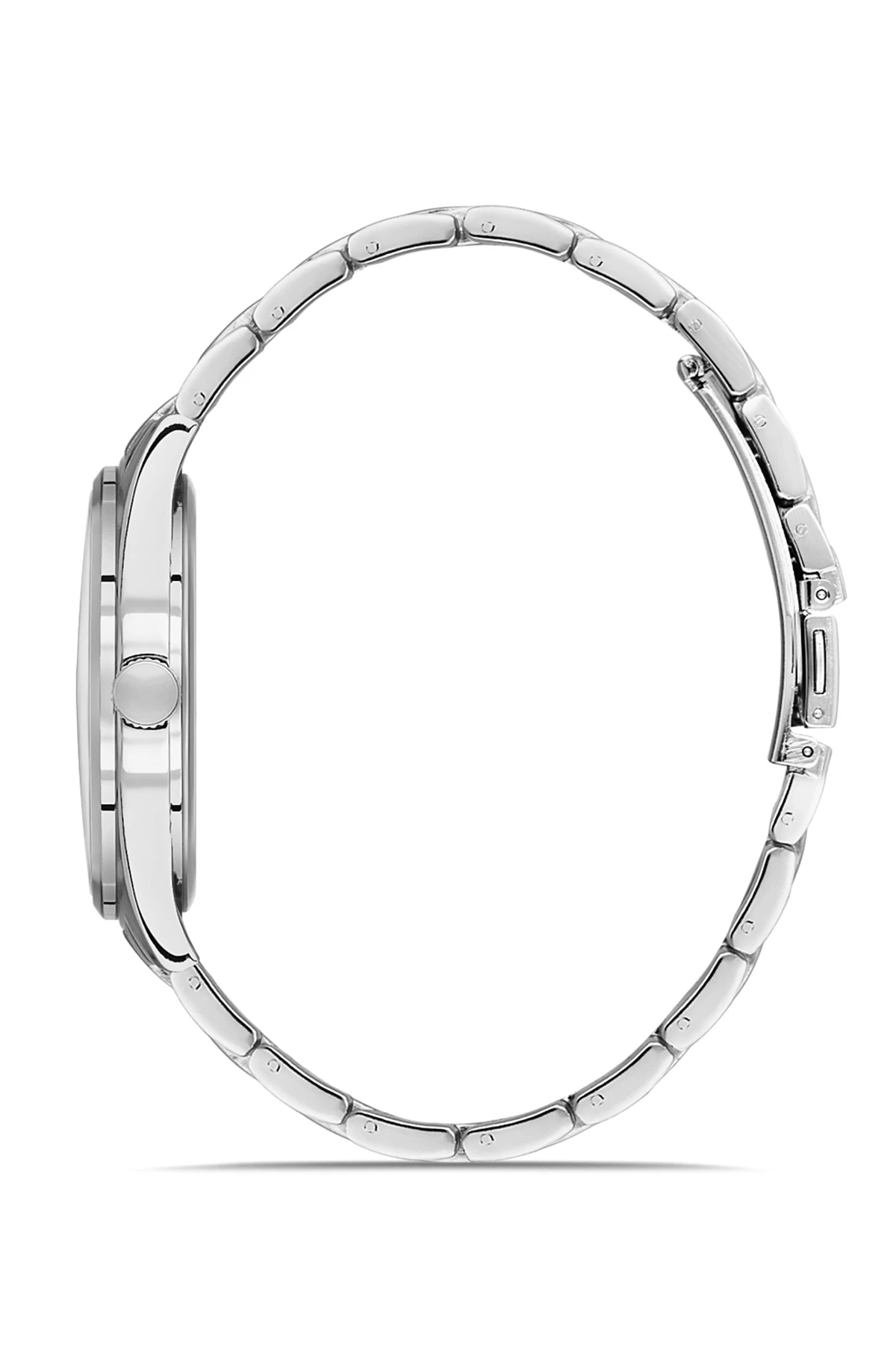 Polo Air  Klasik Metal Kordon Erkek Kol Saati Gümüş-Yeşil PL-0832E5x