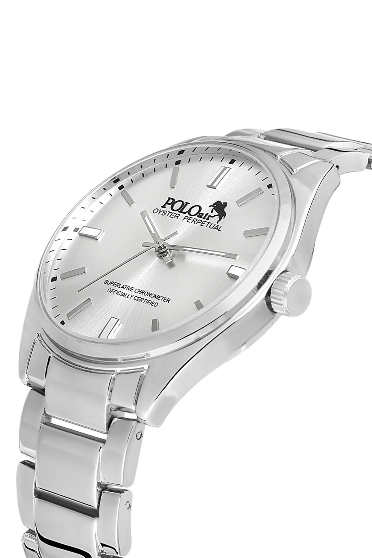 Polo Air Klasik Erkek Kol Saati Gümüş PL-0833E3x