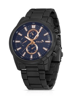 Polo Air Erkek Kol Saati Siyah-İçi Lacivert Renk PL-0830E7x