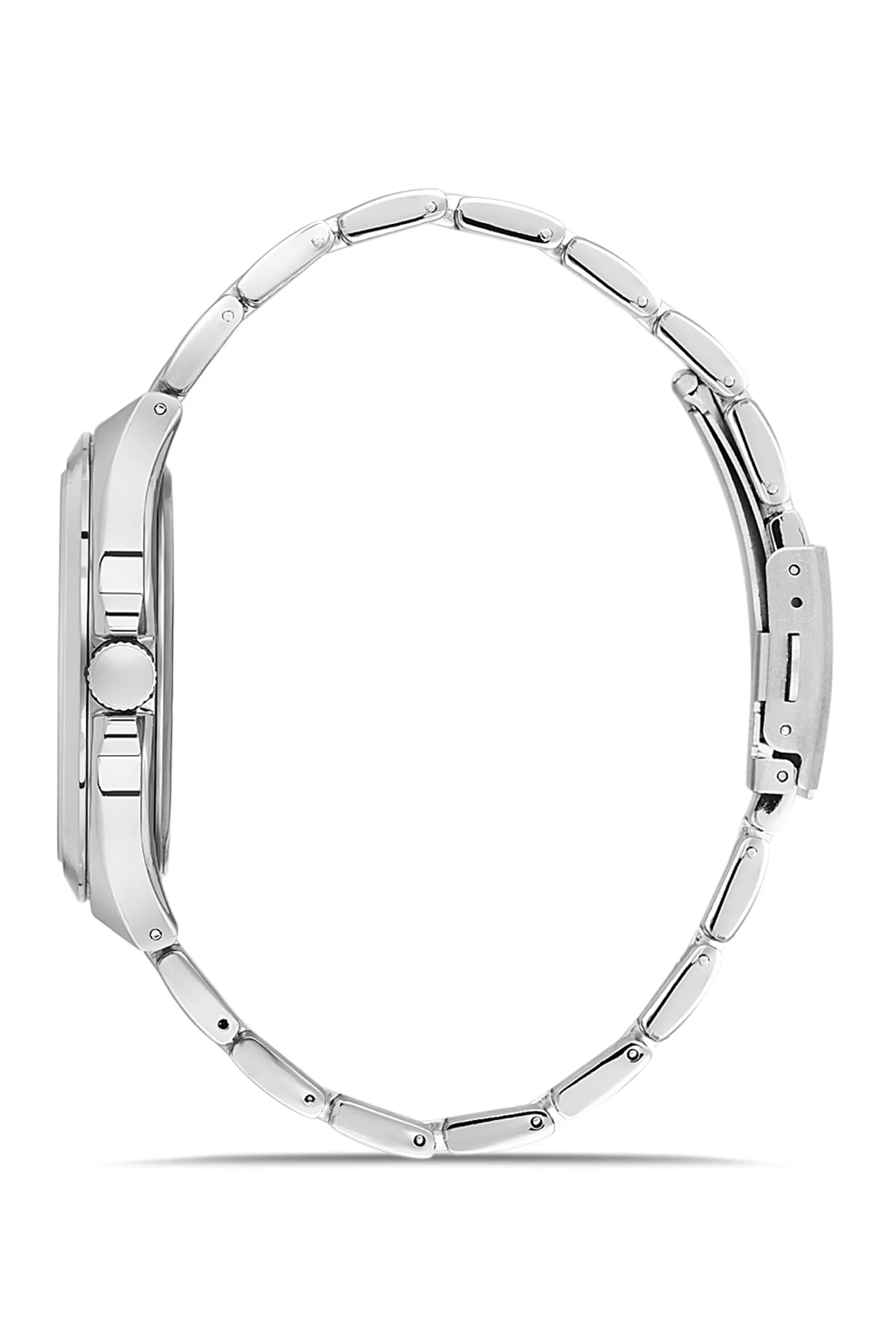 Polo Air Metal Kordon Spor Erkek Kol Saati Gümüş-Siyah PL-0838E4x