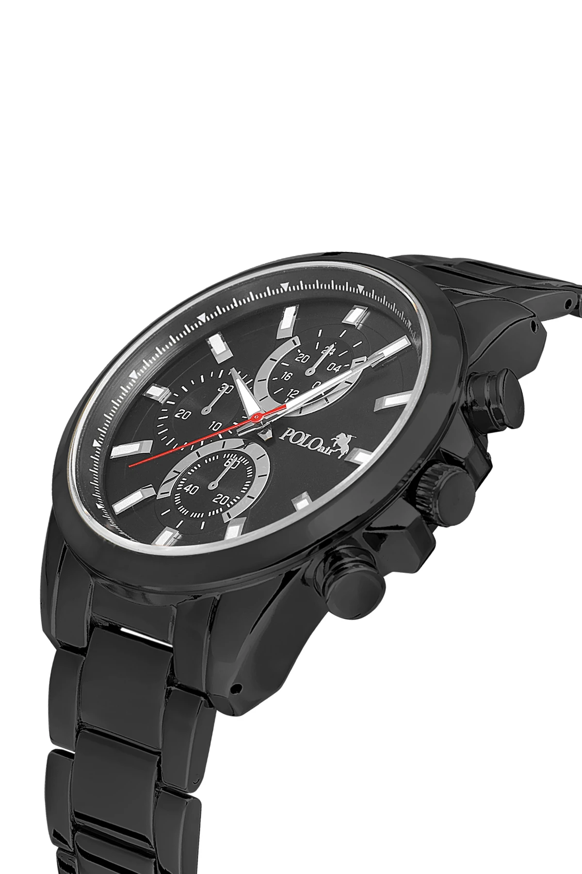 Polo Air Spor Şık Erkek Kol Saati Siyah PL-0844E1x