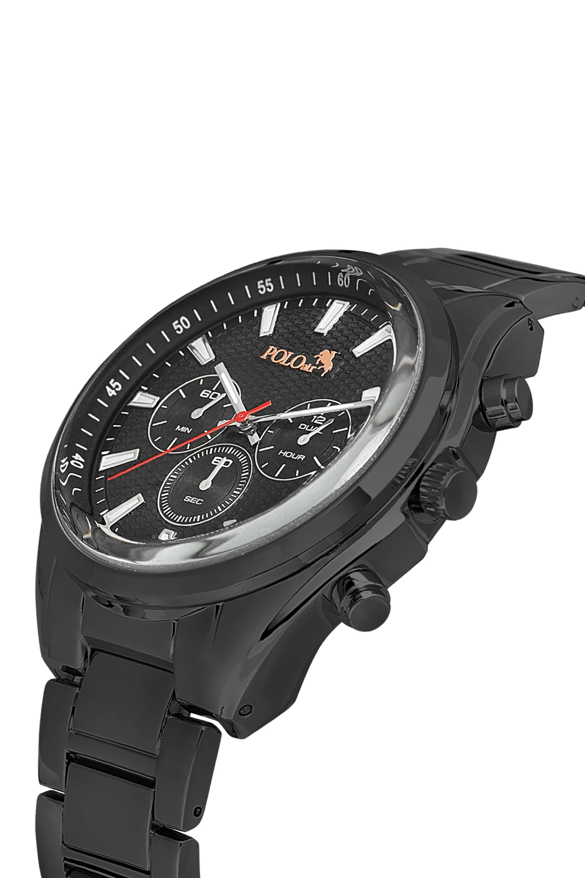 Polo Air  Erkek Spor Kol Saati Siyah PL-0846E1x