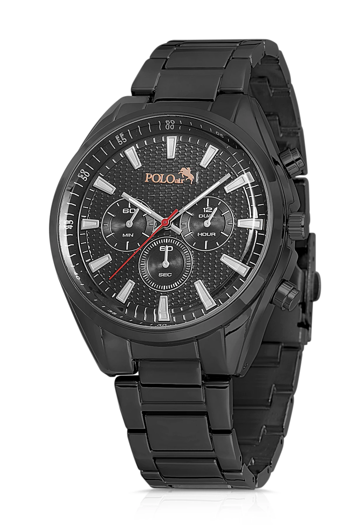 Polo Air  Erkek Spor Kol Saati Siyah PL-0846E1x