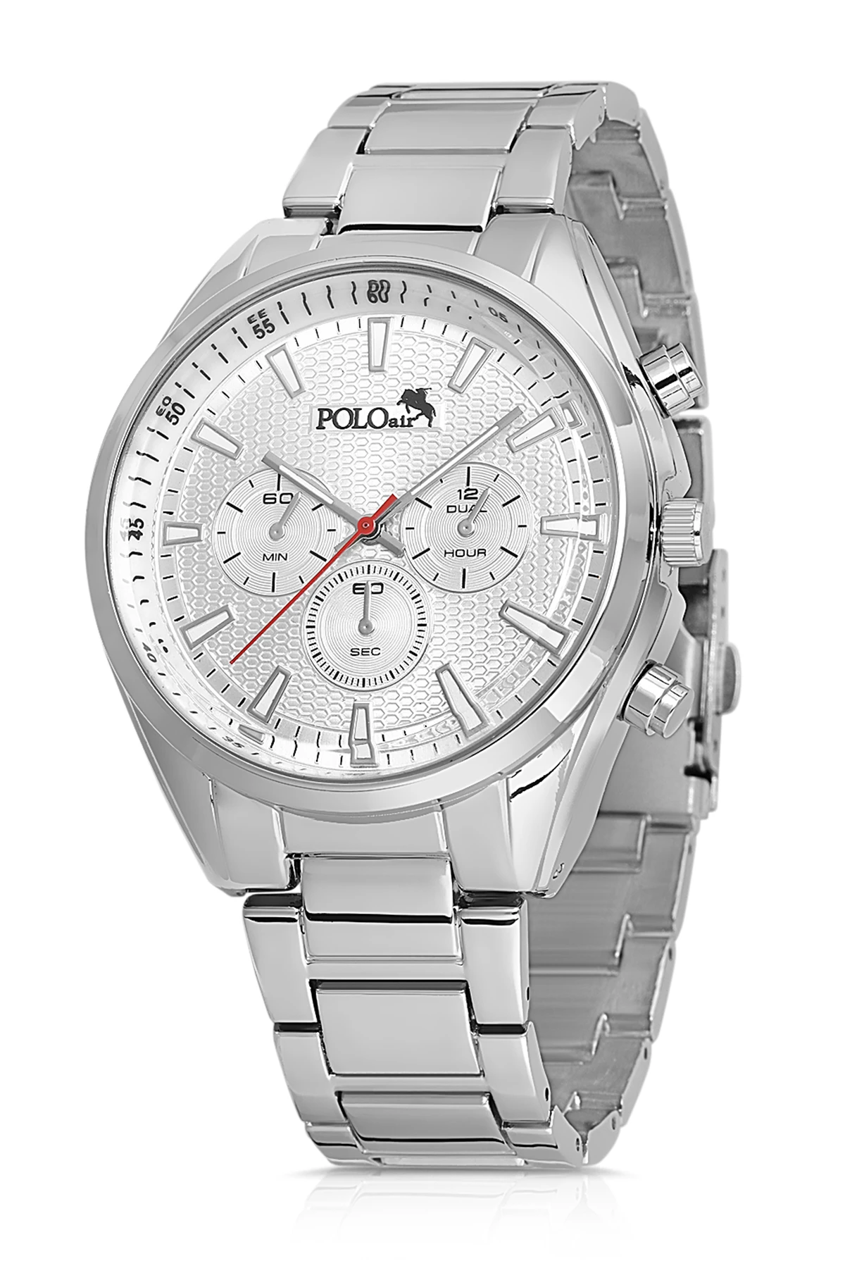 Polo Air Erkek Spor Kol Saati Gümüş PL-0846E4x