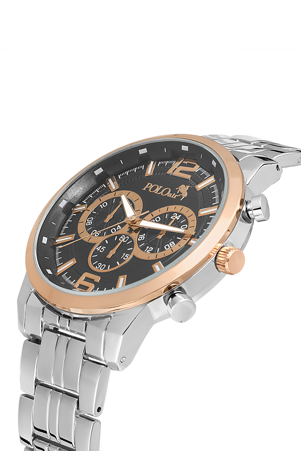 Polo Air Erkek Kol Saati Gümüş-Bakır PL-0850E3x