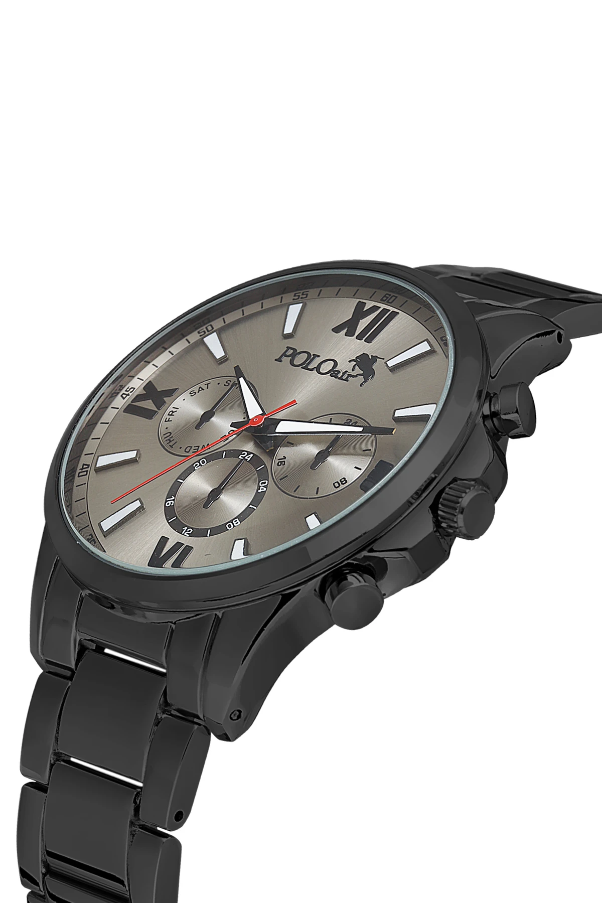 Polo Air  Romen Rakamlı Erkek Kol Saati Siyah PL-0852E1x