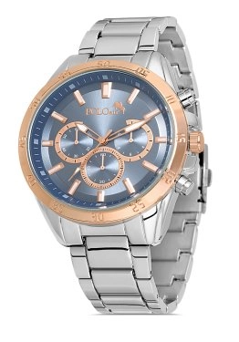 Polo Air  Spor Erkek Kol Saati Gümüş-Bakır PL-0840E6x