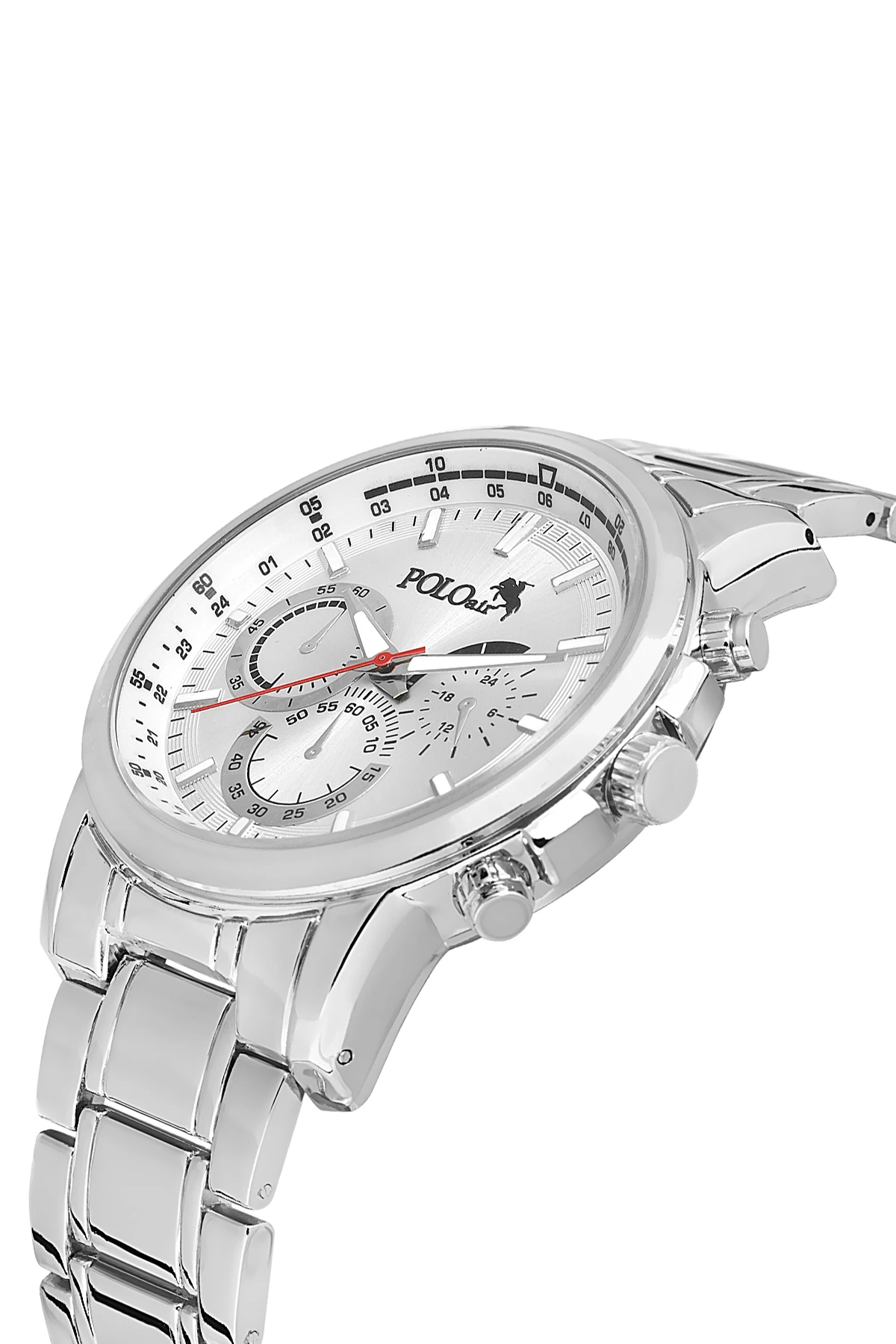 Polo Air Erkek Kol Saati Gümüş  PL-0854E4x