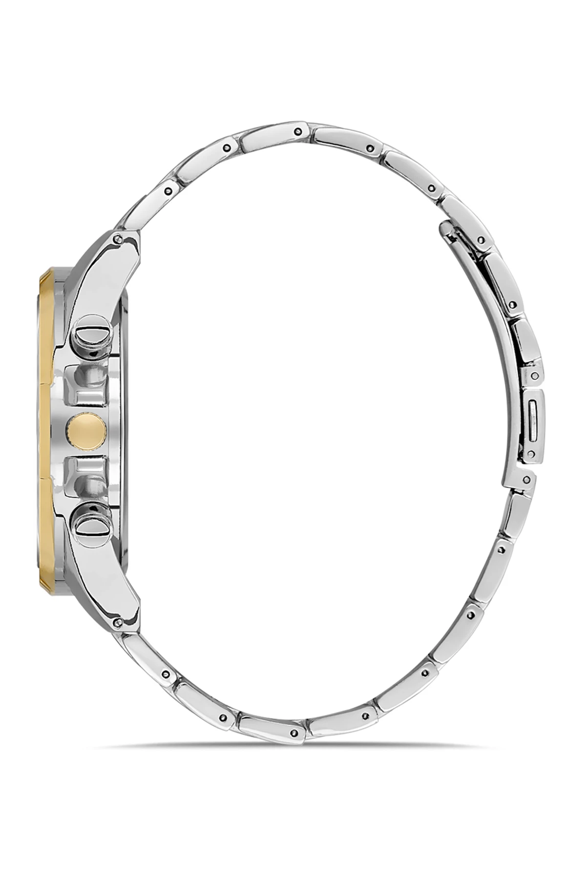 Polo Air Erkek Kol Saati Gümüş-Gold PL-0856E5x