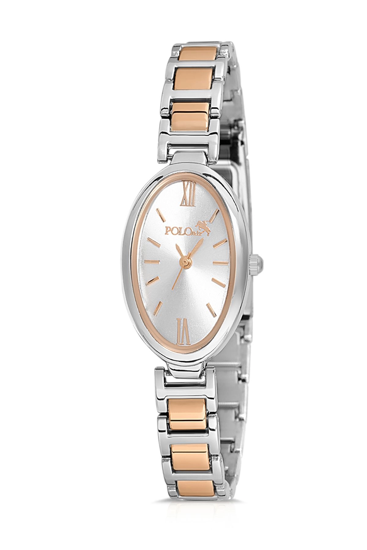 Elips Kasa Vintage Kadın Kol Saati Gümüş-Bakır Renk Pl-1478B3X İki Renk Pl-1478B3X