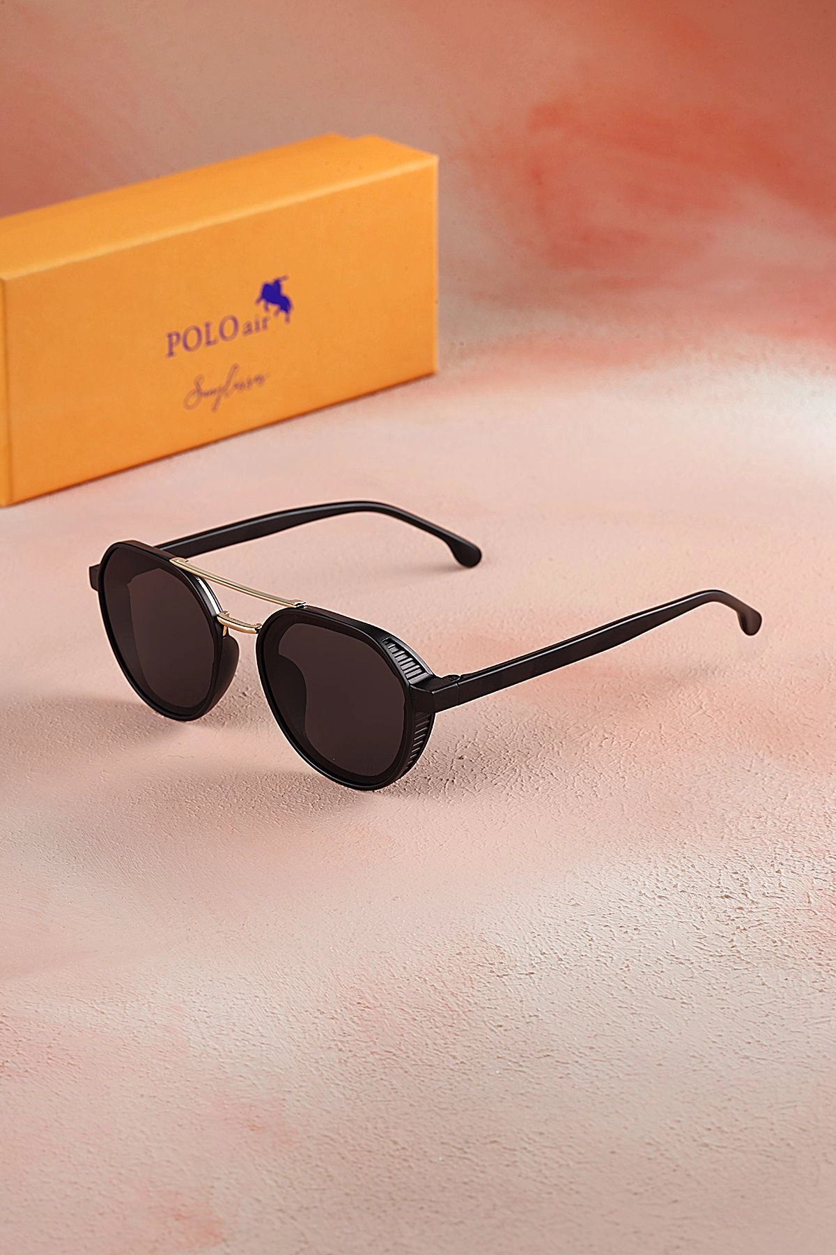 Uv400 Korumalı Unisex Güneş Gözlüğü Siyah Plg-2079C1 Siyah Plg-2079C1