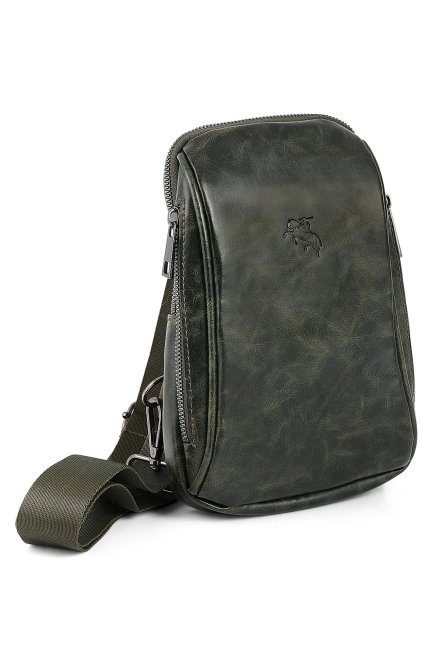 Erkek Omuz Çantası Çapraz Göğüs Ve Sırt Çantası Yeşil Etn-72-Y Yeşil Etn-72-Y