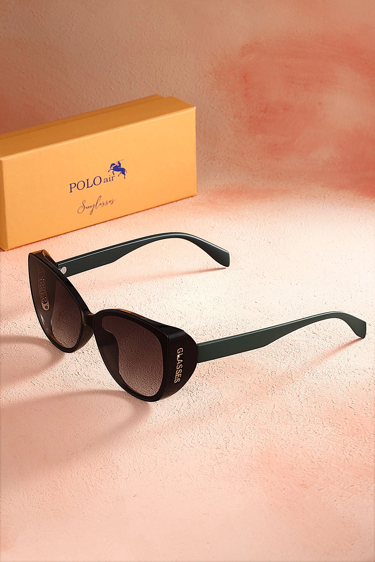 Cat Eye Uv400 Korumalı Kadın Güneş Gözlüğü Yeşil Plg-2090C4 Yeşil Plg-2090C4