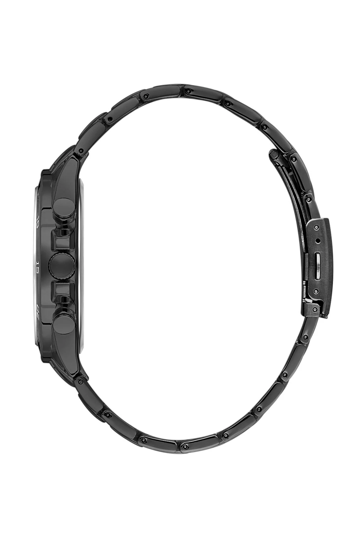 Spor Metal Kordon Spor Erkek Kol Saati  Siyah-Yeşil Pl-0875E5X Siyah-Yeşil Pl-0875E5X