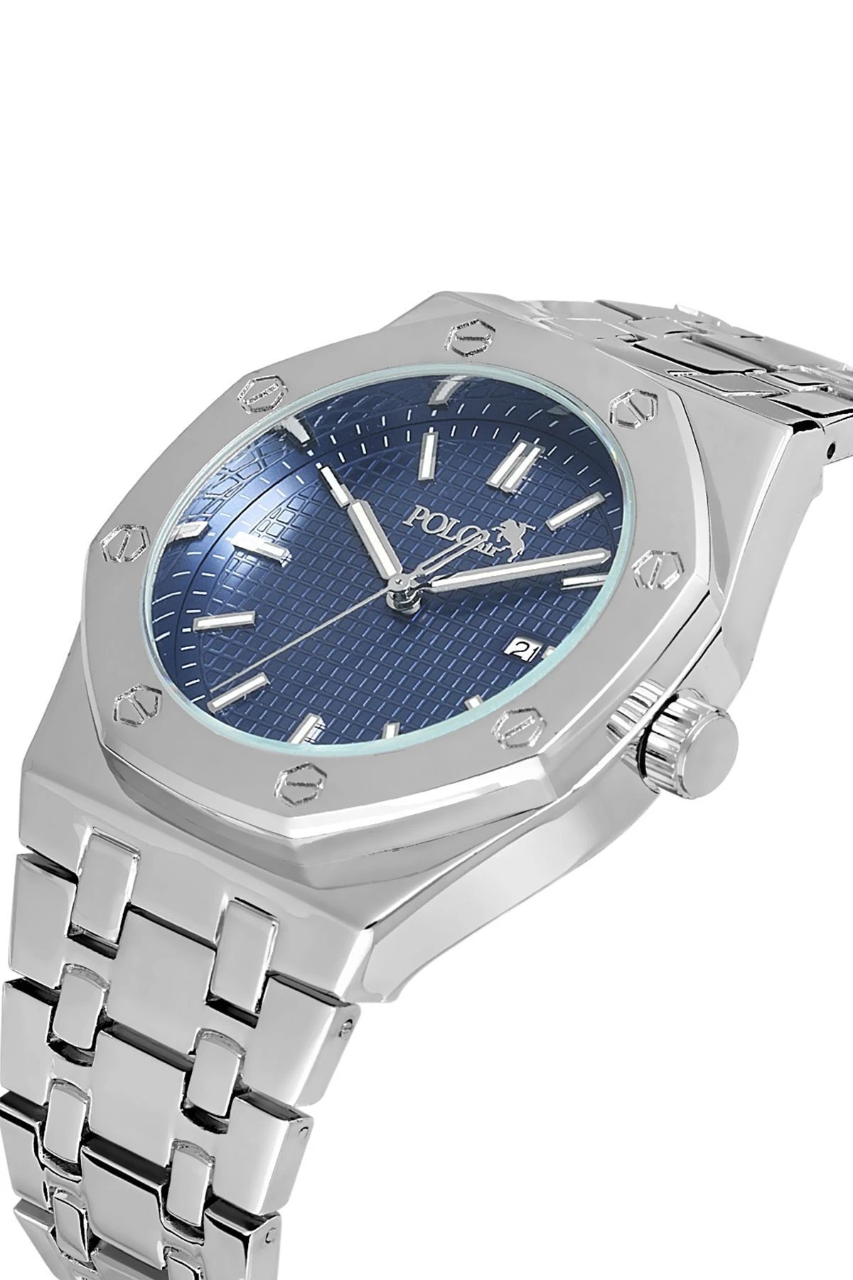 Erkek Kol Saati Gümüş-Lacivert Pl-0904E2X Gümüş-Lacivert Pl-0904E2X