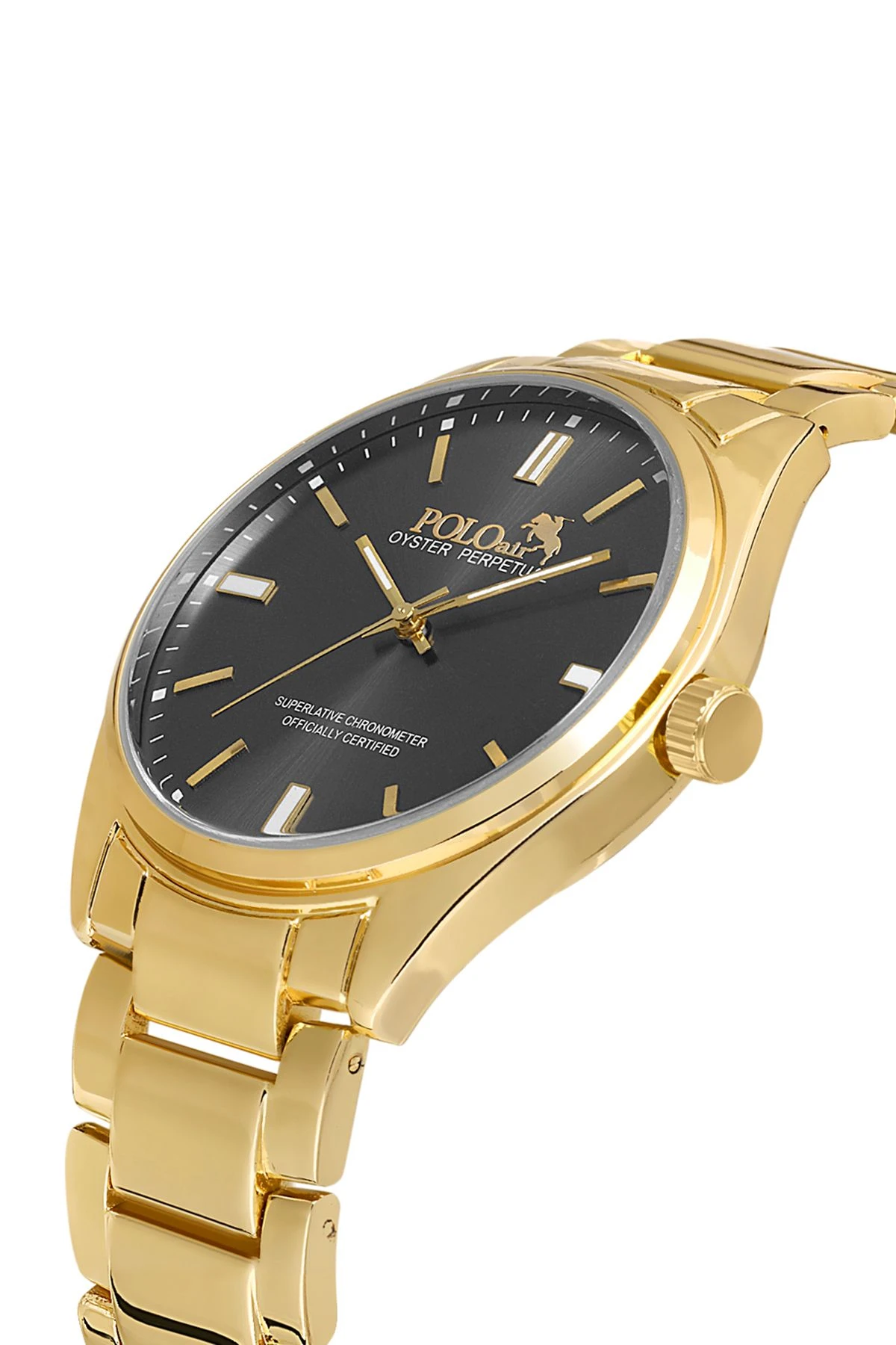Klasik Metal Kordon  Erkek Kol Saati Gold Pl-0832E3X Gold Pl-0832E3X