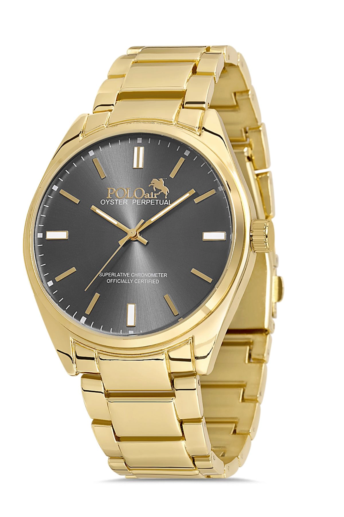 Klasik Metal Kordon  Erkek Kol Saati Gold Pl-0832E3X Gold Pl-0832E3X