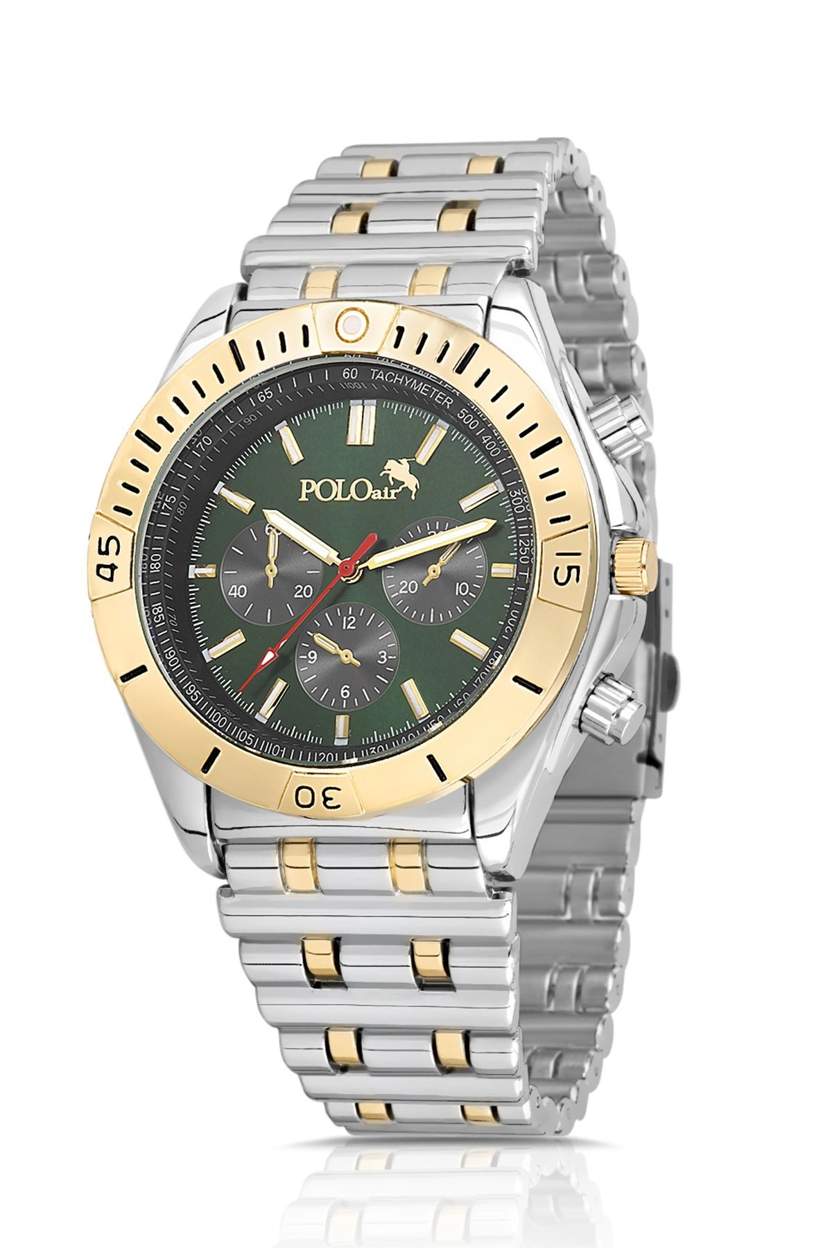 Lüx Erkek Kol Saati Gümüş-Gold Pl-0897E6X Gümüş-Gold Pl-0897E6X