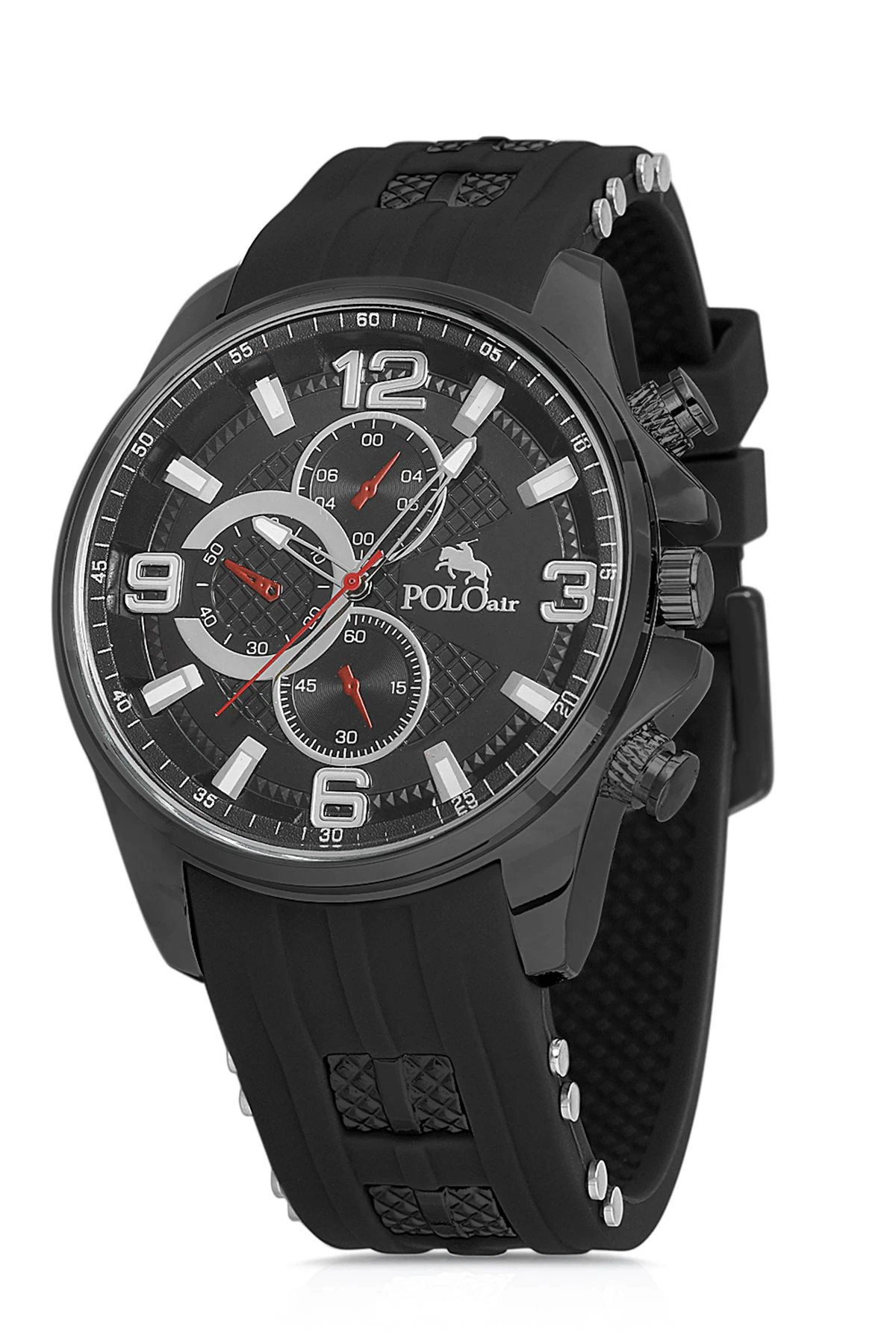 Silikon Kordon Spor Erkek Kol Saati Siyah Pl-0863E1X Siyah Pl-0863E1X