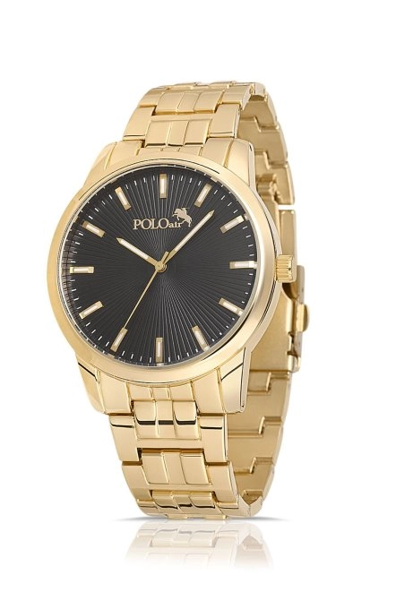 Erkek Kol Saati Gold Siyah Renk Pl-0918E5X Gold-Siyah Pl-0918E5X