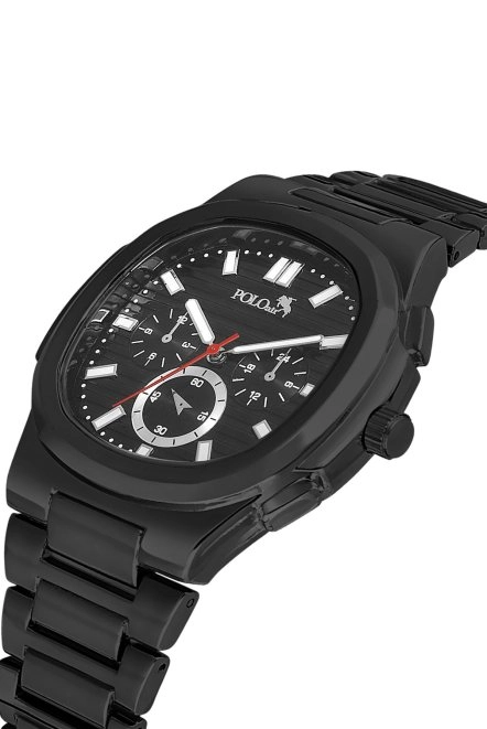 Metal Kordon Erkek Kol Saati Siyah Renk Pl-0924E1X Siyah Pl-0924E1X