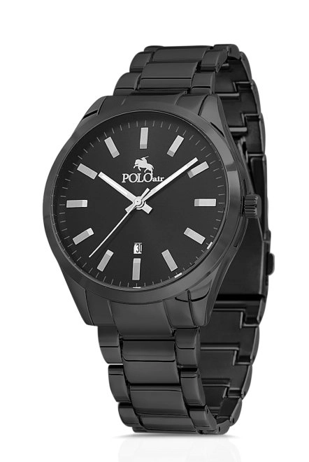 Metal Kordon Takvimli Erkek Kol Saati Siyah Pl-0864E1X Siyah Pl-0864E1X